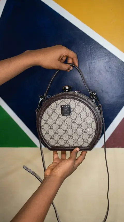 Sac coffret rond — photo 4