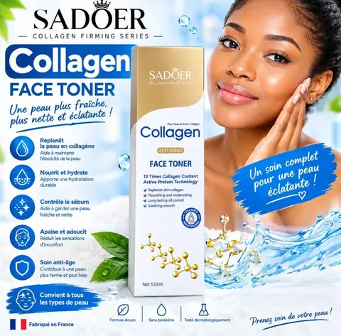 SADOER Collagen Face Toner 120 ml - Tonique visage au collagene — photo 1