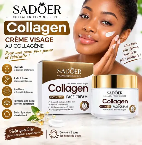 Crème visage au collagène SADOER Anti-Âge — photo 1
