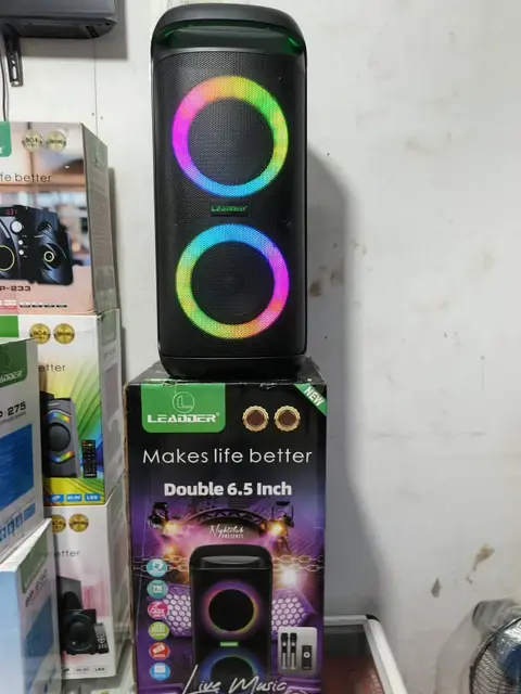 Double Haut-parleur HIFI De 6,5 Pouces BT/USB/SD/FM - 50W - 2 Miros sans fil — photo 4