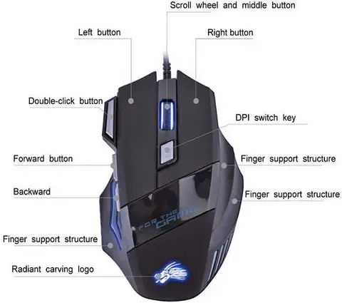Souris à fil gamer — photo 2