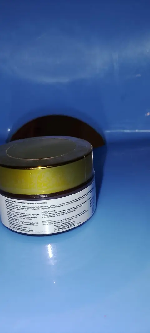 Pot de crème soin visage Vitamin C & Turmeric — photo 3