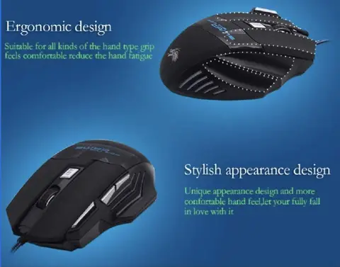 Souris à fil gamer — photo 3