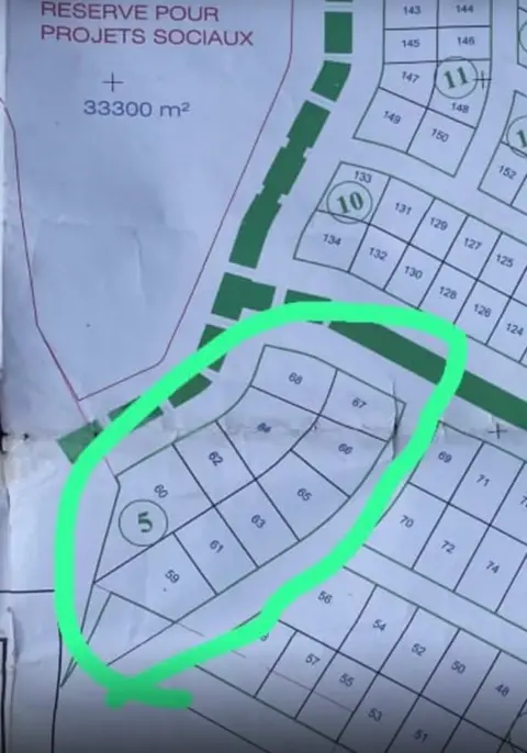 En vente terrain 1 bloc de 10 lots  terre ferme baie des milliardaires coté bbr — photo 1