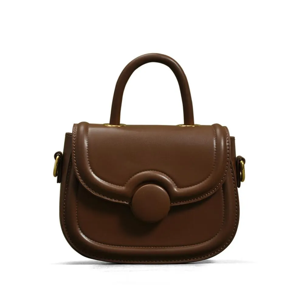 Sac à main & bandoulière marron chocolat — photo 1