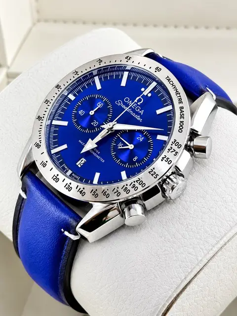 Montre omega en cuir — photo 3