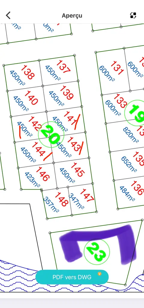 4lots coller de 450m2 avec approbation à 20m bordure lac brakré à la baie — photo 3