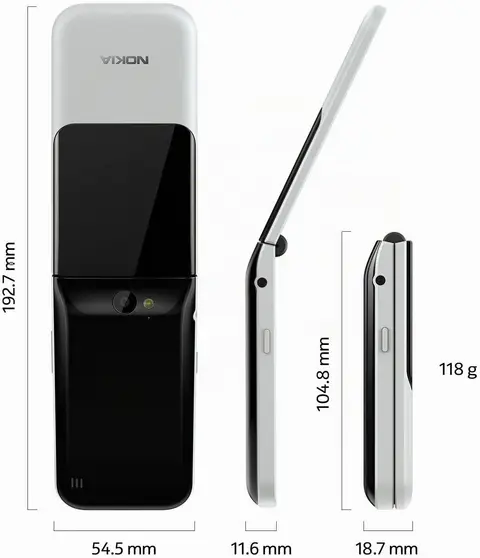 Nokia 2720 Flip GSM Radio FM Dual SIM — photo 4