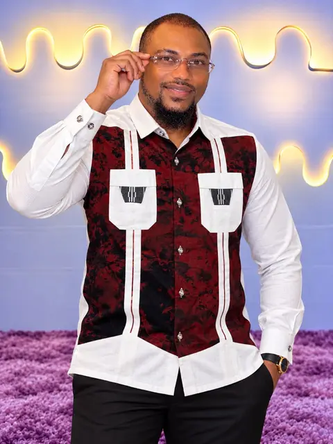 Chemise homme style africain — photo 1