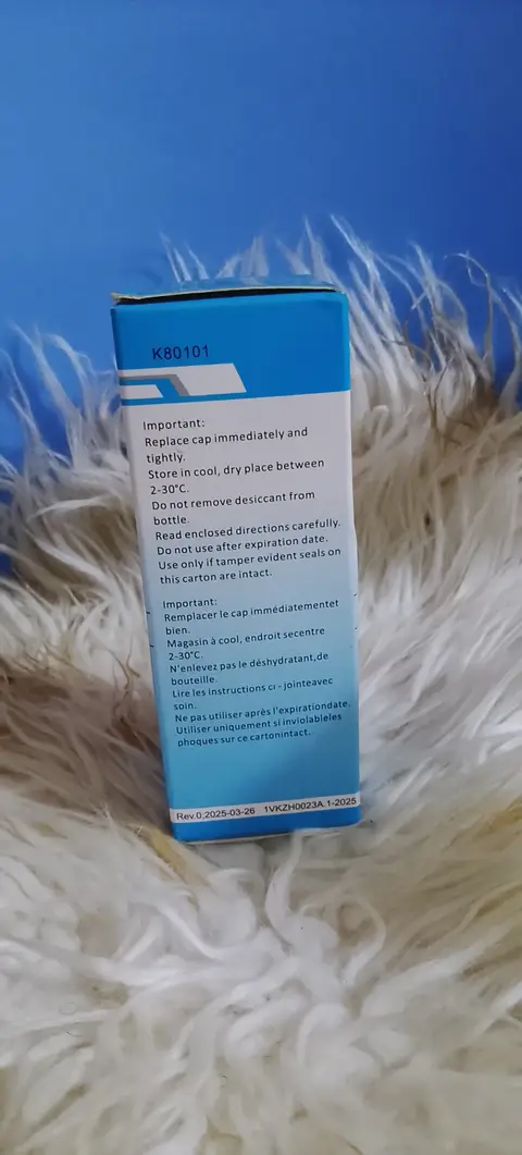 Bandelettes de réactif pour analyse d'urine Accu-Answer Uric-Ket — photo 2