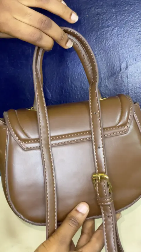 Sac à main & bandoulière marron chocolat — photo 3