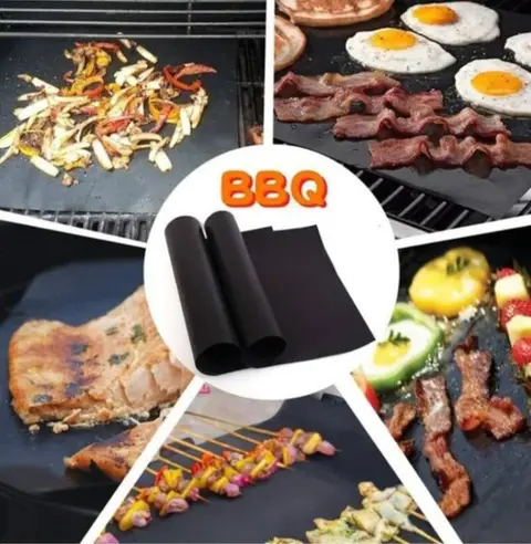 Tapis de cuisson antiadhésif pour barbecue et grille — photo 1