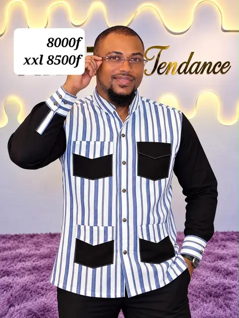 Chemise homme style africain — photo 4