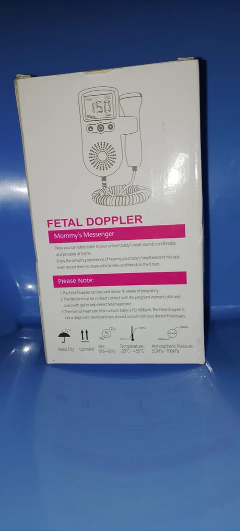 Doppler Écoute-Bébé Portatif – Connectez-vous avec Votre Futur Enfant — photo 3